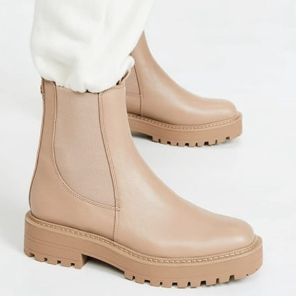 Sam Edelman Laguna Waterproof Chelsea Boot Cedarwood Size 7